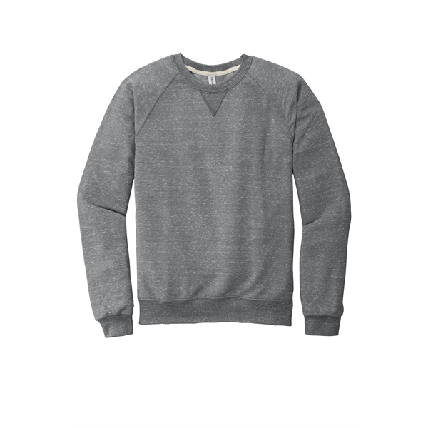 Jerzees Snow Heather French Terry Raglan Crew - Jerzees Snow Heather French Terry Raglan Crew - Image 9 of 30
