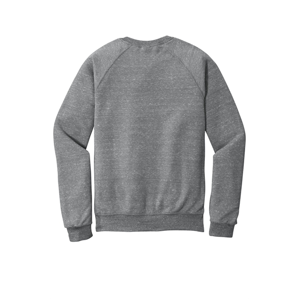 Jerzees Snow Heather French Terry Raglan Crew - Jerzees Snow Heather French Terry Raglan Crew - Image 10 of 30