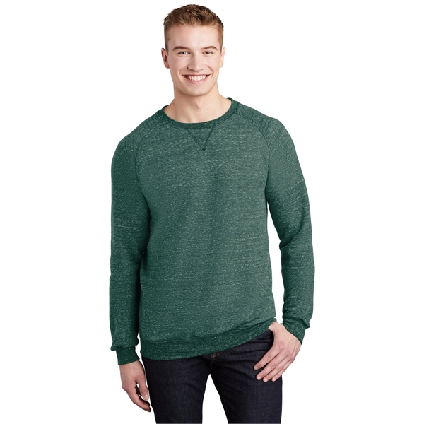 Jerzees Snow Heather French Terry Raglan Crew - Jerzees Snow Heather French Terry Raglan Crew - Image 11 of 30