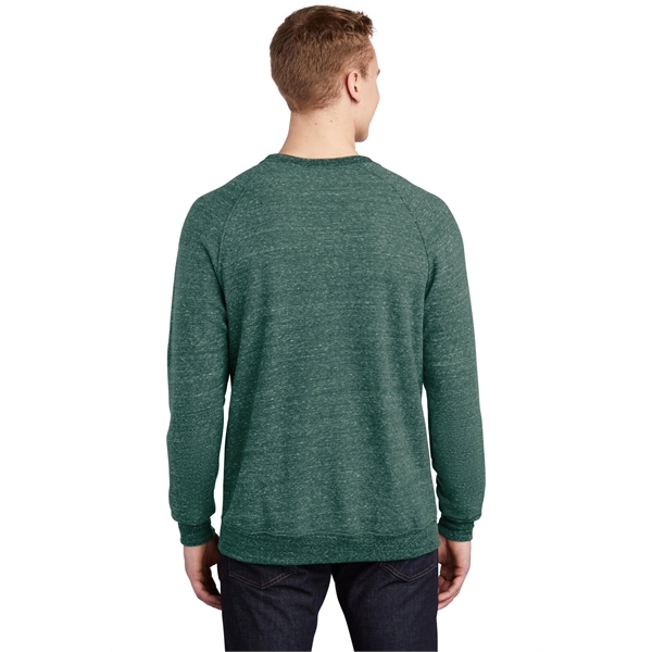 Jerzees Snow Heather French Terry Raglan Crew - Jerzees Snow Heather French Terry Raglan Crew - Image 12 of 30