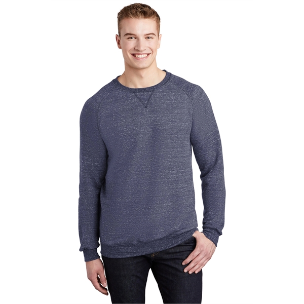 Jerzees Snow Heather French Terry Raglan Crew - Jerzees Snow Heather French Terry Raglan Crew - Image 16 of 30