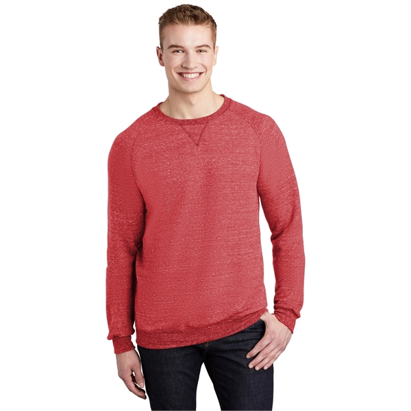 Jerzees Snow Heather French Terry Raglan Crew - Jerzees Snow Heather French Terry Raglan Crew - Image 21 of 30