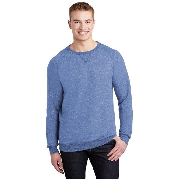 Jerzees Snow Heather French Terry Raglan Crew - Jerzees Snow Heather French Terry Raglan Crew - Image 26 of 30