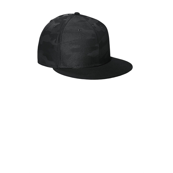 New Era Camo Flat Bill Snapback Cap - New Era Camo Flat Bill Snapback Cap - Image 1 of 10