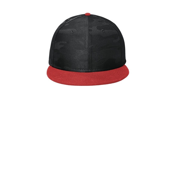 New Era Camo Flat Bill Snapback Cap - New Era Camo Flat Bill Snapback Cap - Image 5 of 10