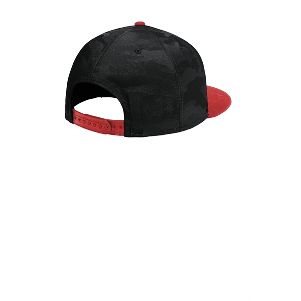 New Era Camo Flat Bill Snapback Cap - New Era Camo Flat Bill Snapback Cap - Image 4 of 10