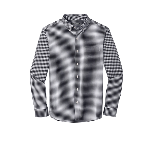 Port Authority Broadcloth Gingham Easy Care Shirt - Port Authority Broadcloth Gingham Easy Care Shirt - Image 3 of 14