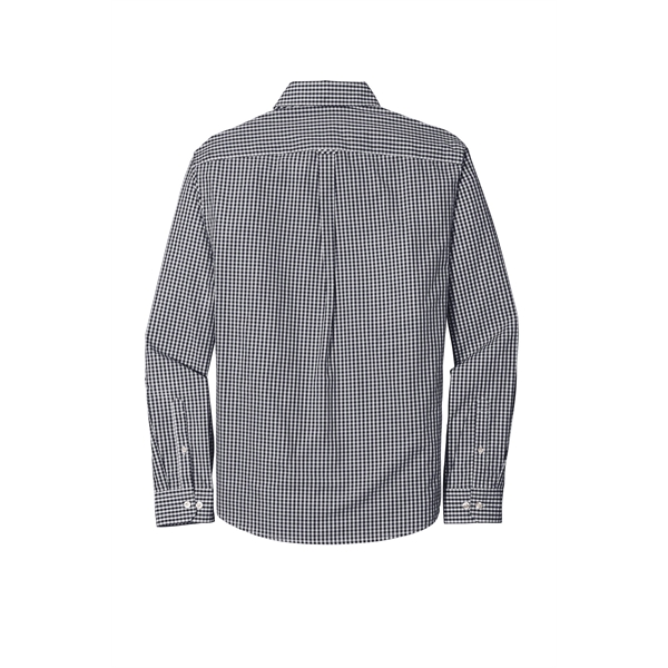Port Authority Broadcloth Gingham Easy Care Shirt - Port Authority Broadcloth Gingham Easy Care Shirt - Image 4 of 14