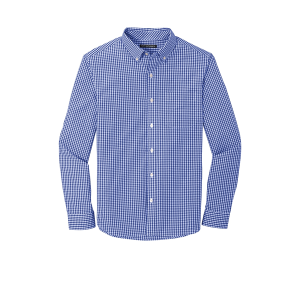 Port Authority Broadcloth Gingham Easy Care Shirt - Port Authority Broadcloth Gingham Easy Care Shirt - Image 13 of 14