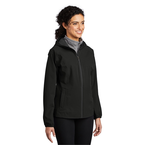 Port Authority Women's Essential Rain Jacket - Port Authority Women's Essential Rain Jacket - Image 4 of 24