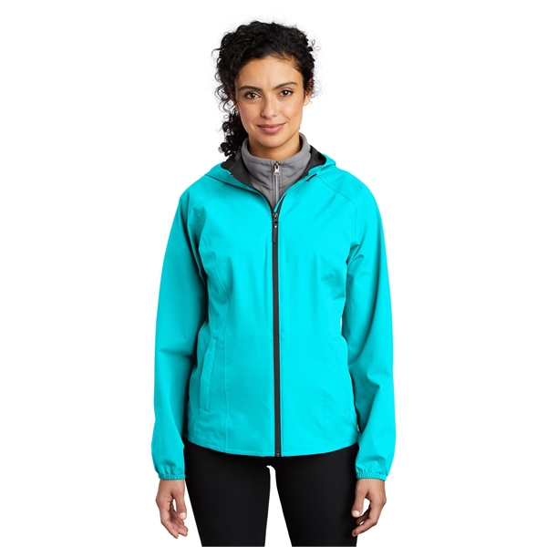 Port Authority Women's Essential Rain Jacket - Port Authority Women's Essential Rain Jacket - Image 9 of 24