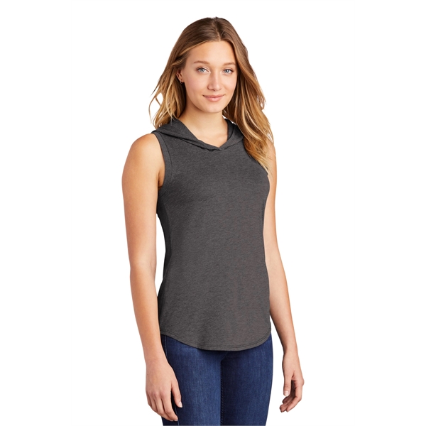 District Women's Perfect Tri Sleeveless Hoodie - District Women's Perfect Tri Sleeveless Hoodie - Image 3 of 25