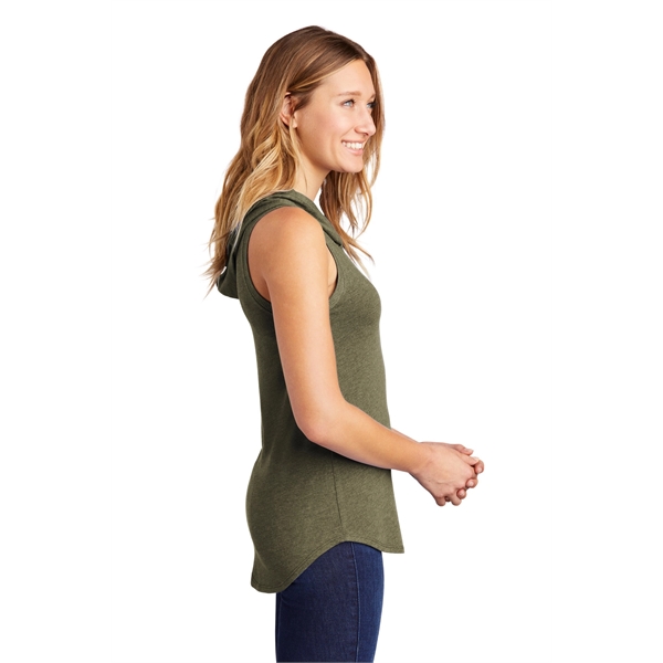 District Women's Perfect Tri Sleeveless Hoodie - District Women's Perfect Tri Sleeveless Hoodie - Image 7 of 25