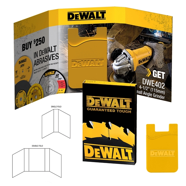 Tek Booklet with Debossed Silicone Wallet - Tek Booklet with Debossed Silicone Wallet - Image 0 of 12