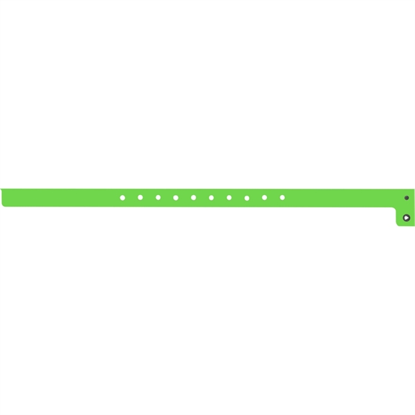 1/2" Wide Super Plastic Wristband - 1/2" Wide Super Plastic Wristband - Image 1 of 9