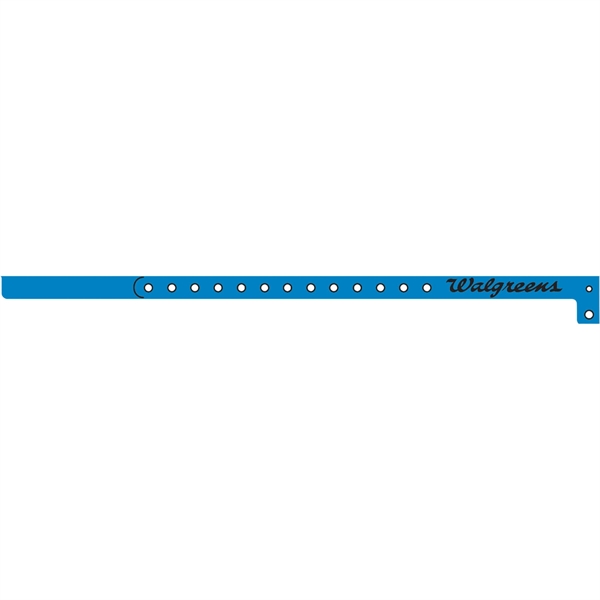 1/2" Wide Super Plastic Wristband - 1/2" Wide Super Plastic Wristband - Image 0 of 9