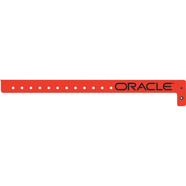 5/8" Wide Super Plastic Wristband - 5/8" Wide Super Plastic Wristband - Image 0 of 9