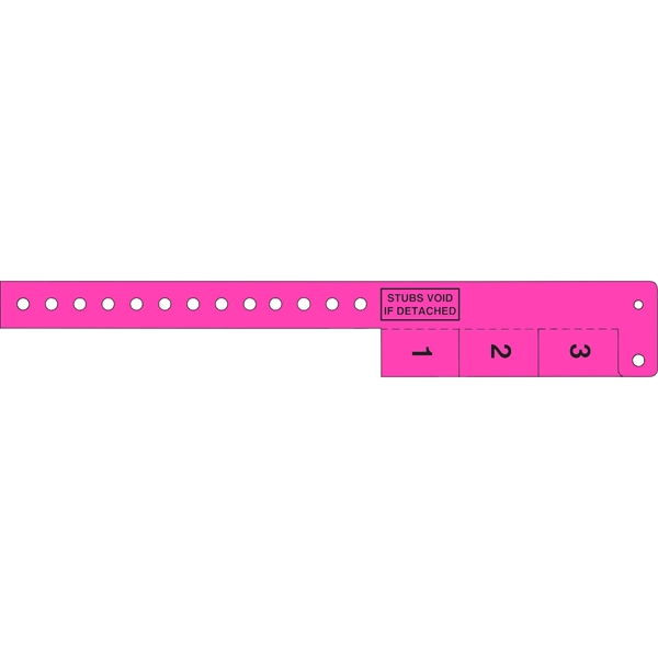 3 Tab Wristband - 3 Tab Wristband - Image 3 of 6