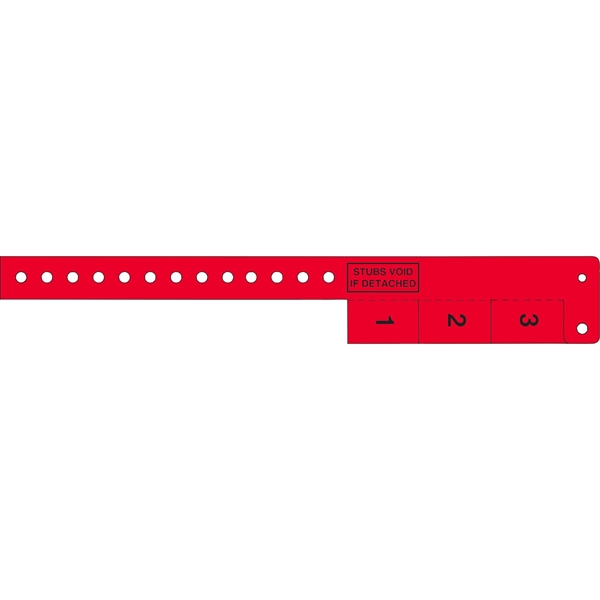 3 Tab Wristband - 3 Tab Wristband - Image 4 of 6