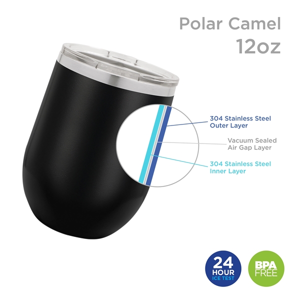 Polar Camel 12 oz. Vacuum Insulated Stemless Tumbler - Polar Camel 12 oz. Vacuum Insulated Stemless Tumbler - Image 35 of 39