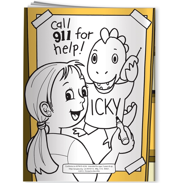 Coloring Book - Poison Prevention - Coloring Book - Poison Prevention - Image 3 of 3