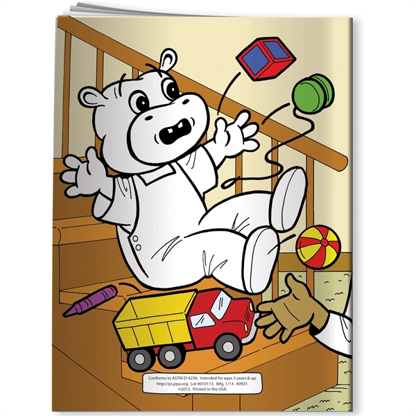 Coloring Book - Home Safety - Coloring Book - Home Safety - Image 2 of 2