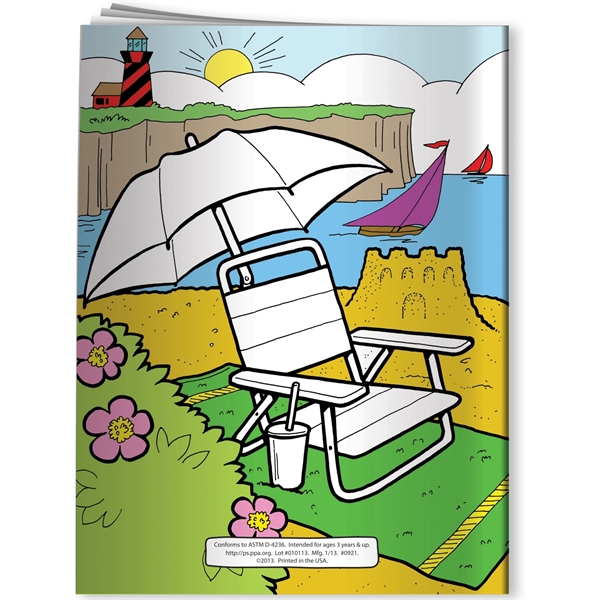 Coloring Book - Summer Safety with Sunny - Coloring Book - Summer Safety with Sunny - Image 2 of 2