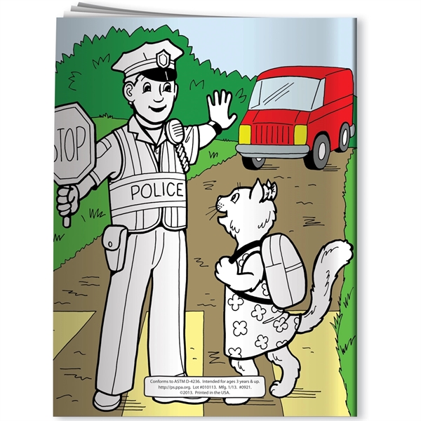 Coloring Book - Police Officers are My Heroes - Coloring Book - Police Officers are My Heroes - Image 3 of 3