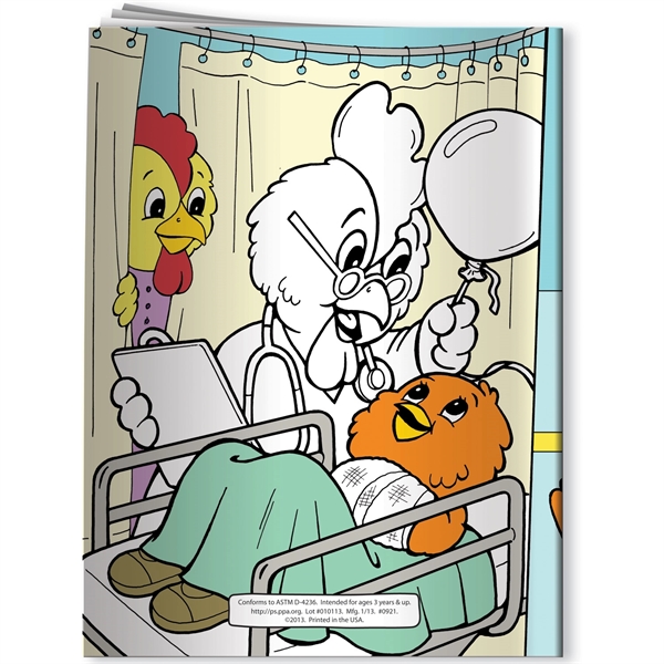 Coloring Book - A Visit to the Emergency Room - Coloring Book - A Visit to the Emergency Room - Image 2 of 3