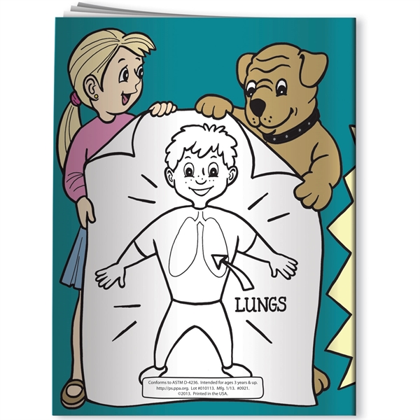 Coloring Book - Your Healthy Body - Coloring Book - Your Healthy Body - Image 3 of 5