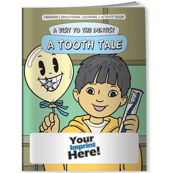 Custom Coloring Book - Tooth Tale