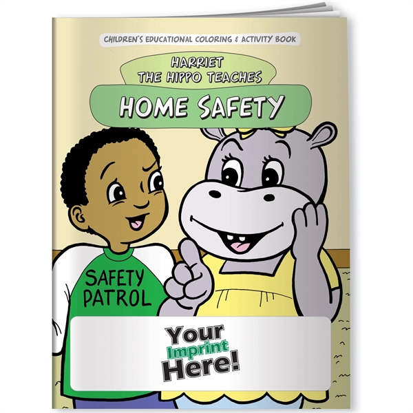 Custom Coloring Book - Home Safety