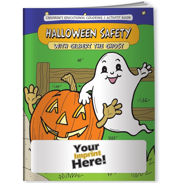 Custom Coloring Book - Halloween Safety