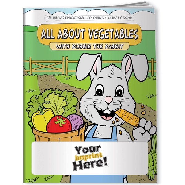 Coloring Book - All About Vegetables