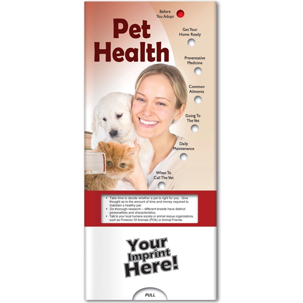 Pocket Slider™ - Pet Health - Pocket Slider™ - Pet Health - Image 1 of 2