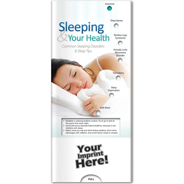 Pocket Slider™ - Sleeping & Your Health - Pocket Slider™ - Sleeping & Your Health - Image 1 of 2