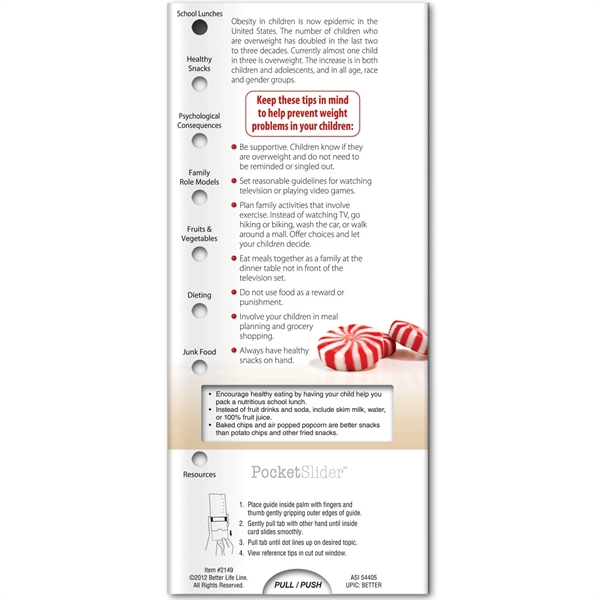 Pocket Slider™ - Your Child's Health - Pocket Slider™ - Your Child's Health - Image 2 of 2