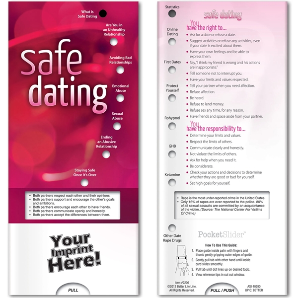 Pocket Slider™ - Safe Dating - Pocket Slider™ - Safe Dating - Image 0 of 2