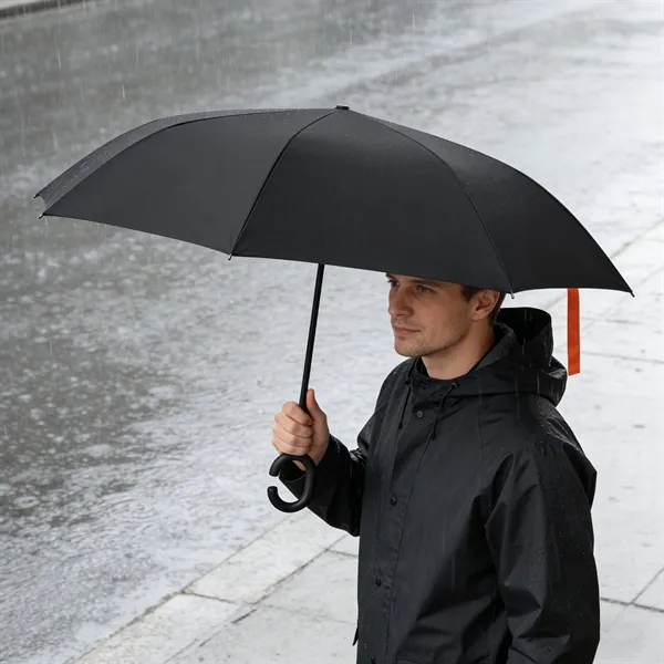 49" Arc Manual Inverted Reverse Umbrella With C Handle