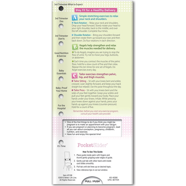 Custom Pocket Slider™ - Expecting Mom