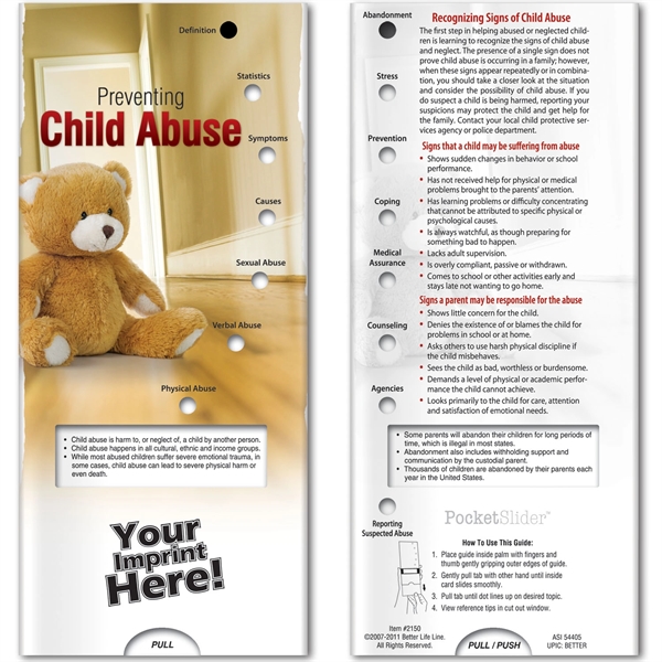 Pocket Slider™ - Preventing Child Abuse