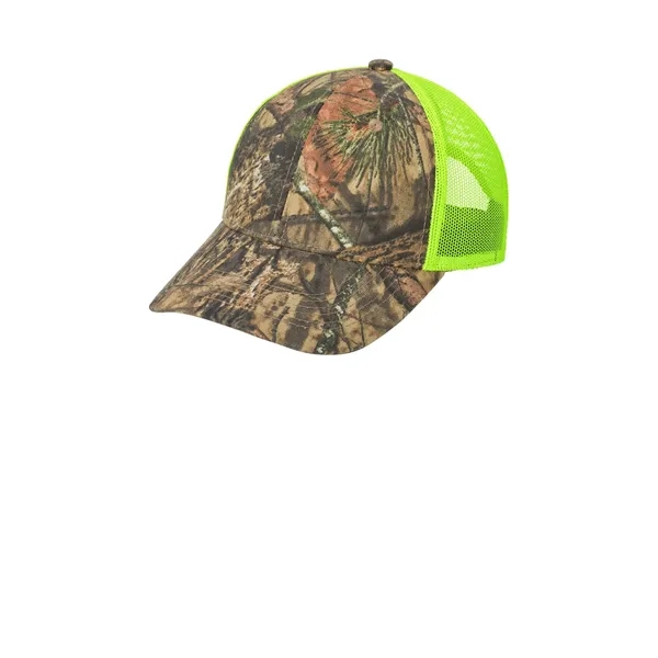 Port Authority Structured Camouflage Mesh Back Cap.