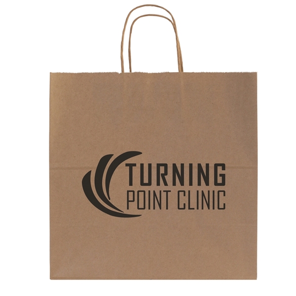 Recycled Natural Kraft Shopping Bag - Recycled Natural Kraft Shopping Bag - Image 0 of 0