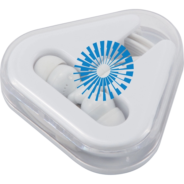 Ear Buds in Triangular Case - Ear Buds in Triangular Case - Image 2 of 2