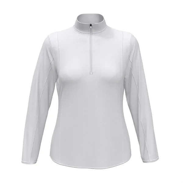 Callaway Ladies' Diamond Quilted Fleece 1/4 Zip