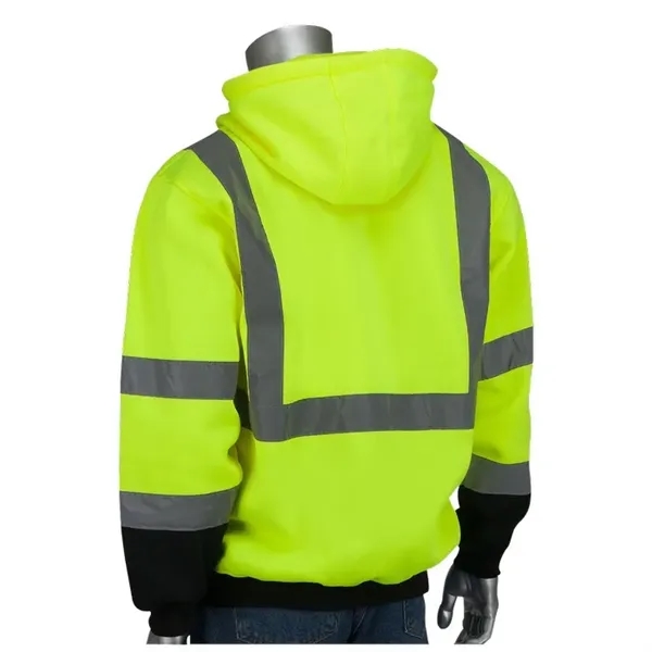 Class 3 Full Zip Hooded Black Bottom Sweatshirt