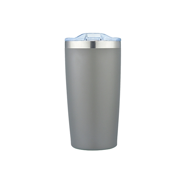 20oz - Stainless Double Wall Vacuum Tumbler - 20oz - Stainless Double Wall Vacuum Tumbler - Image 4 of 9