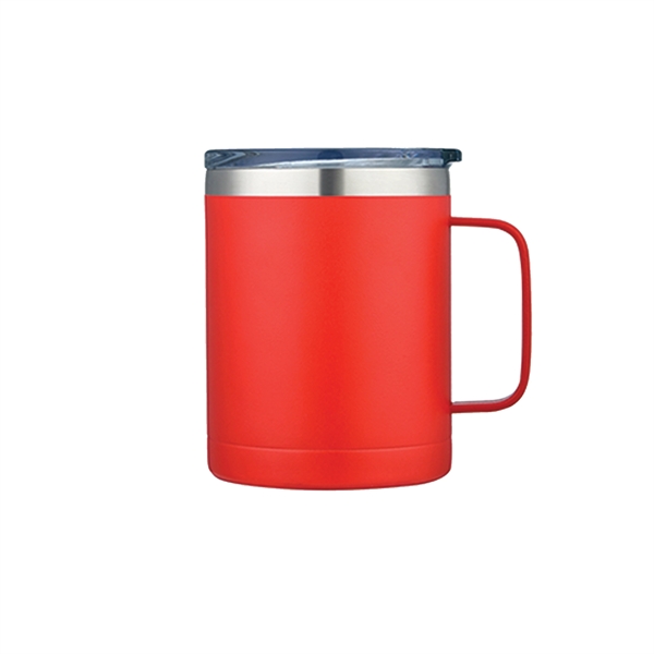 14oz - Stainless Double Wall Coffee Mug - 14oz - Stainless Double Wall Coffee Mug - Image 3 of 8