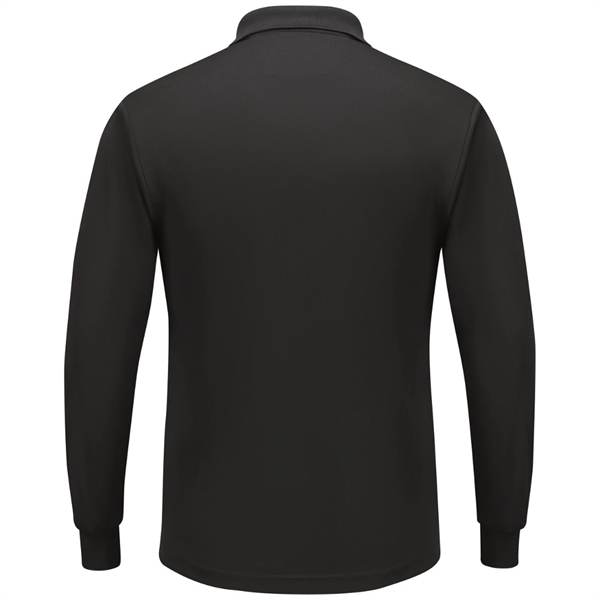 Red Kap® Men's Long Sleeve Solid Performance Polo Shirt - Red Kap® Men's Long Sleeve Solid Performance Polo Shirt - Image 1 of 7