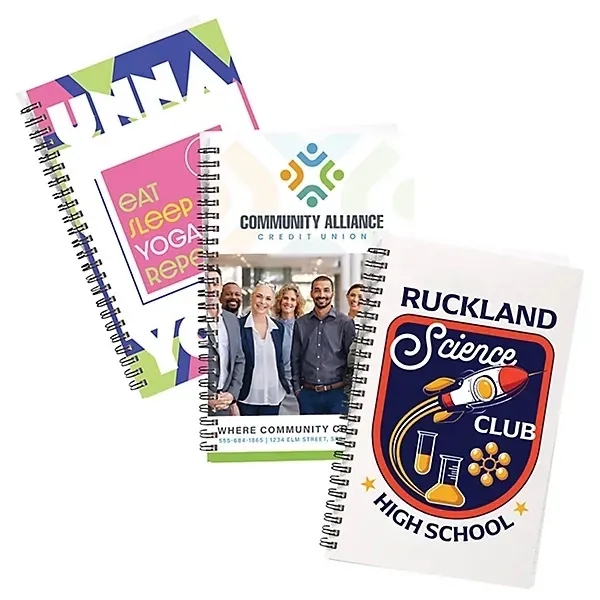 Full Color 7X10 Spiral Notebook
